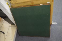 Folding Card Table with Green Baize