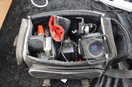 Mamiya 645 Camera in Case with Accessories