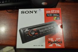 Sony CDX GT31U Car Radio System