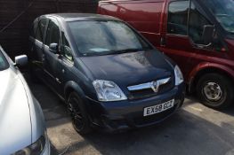 Vauxhall Meriva CDTI Reg: EX58GCZ Mot: March 2018 Mileage: 91421
