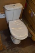 *White WC with Dual Flush Cistern and Seat