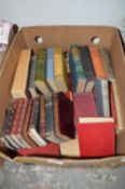 Box Containing Vintage Books Including Dickens