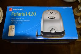 *Rexel Polaris 1420 Electric Stapler Punch