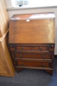 Oak Three Drawer Bureau