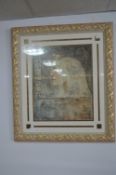 Decorative Gilt Framed Print 