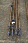*Four Record 4' Sash Clamps