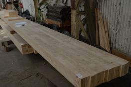 *One 630x140 by 10m Glulam Beam