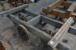 *Vintage Four Wheel Barrow