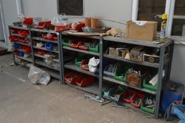 *Assorted Ironmongery Including Galvanized Nuts, Bolts, Washers and Fixings