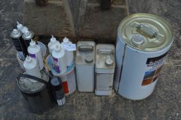 *Assorted Stains and Adhesives