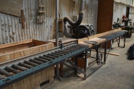 *Wadkin CD491 Chop Saw with Feed Tables