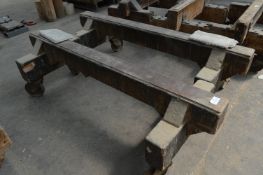 *Two 6' Mobile Trestles