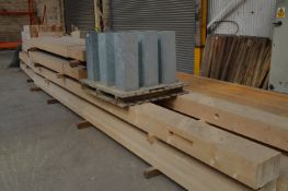 *Work in Progress Which Comprises of Nine Uprights, Trusses and Eaves to Manufacture a Large