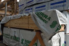 *Pack Containing Approximately 108 Lengths of 105x50 by 4.5m Redwood Timber