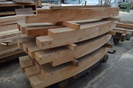 *Softwood Curved Roof Trusses