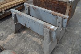 *Pair of 3' Wood Trestles