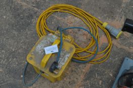 *110V Two Tool Transformer and Extension Lead