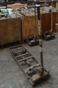 *Yale Stillage Mover Complete with Firewood Box