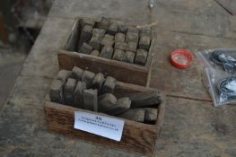 *Engineer's Letter and Number Punches