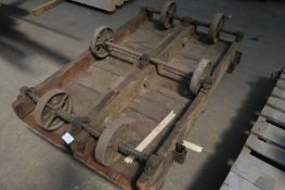 *Two Six Wheel Platform Barrows