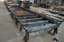 *30m Glulam Beam Setting Out Table/Jig with 10m Radius Curve