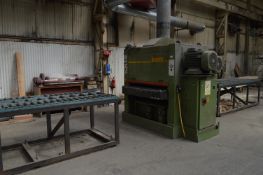 *Boere Model:TKK-AP1300 Passthrough Sander with Feed Tables