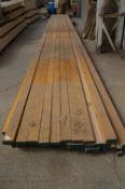 *Fifteen Lengths of 110x40 by 12m and Thirty Four Lengths of 45x45 by 12m Glulam Beams
