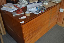 *Sapelli Mahogany Plan Chest