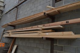 *Assorted Glulam Beams, Softwood Planking, etc. Approximately 15 Lengths