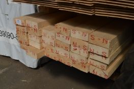 *Thirty Six Lengths of 125x50 Dry Grade Timber (Some with Machined Ends)