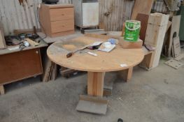 *Assorted Work Tables, Timber Offcuts, Chairs, Undercounter Fridges, etc.