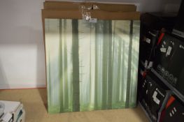 Two Boxed Triple Canvas Prints 