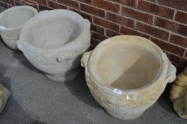 Pair of Stone Garden Planters