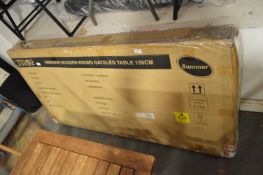 *Windsor Wooden Round Gate Leg Table 150cm (Flatpack)