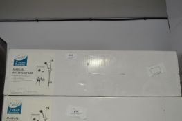 *Chrome Finished Manual Mixer Shower