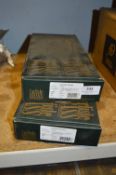 *Two Boxes Containing 10 Carlisle Brass Cabin Hooks