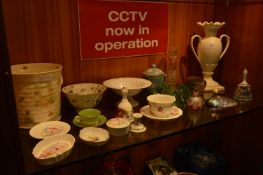 Pottery Including Wedgwood Vases, Dishes, Plant Pot, Pin Dishes, etc.