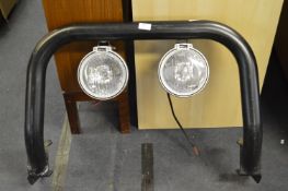 Range Rover Bull Bars with Spotlights