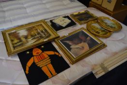 Selection of Framed Oil Paintings and Prints