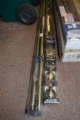 *Pair of Metal Curtain Poles 300cm