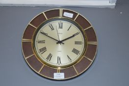 Metamec Quartz Circular Wall Clock