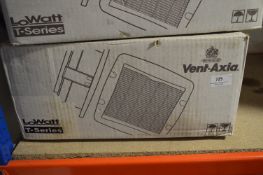 Low Watt Panel Fan with Built in Shutter