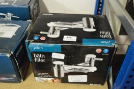 *Chrome Bath Mixer Taps