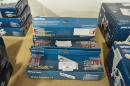 *Four Wall Mounted Bar Mixer Installation Kits