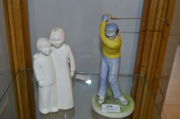 Two Coalport Figurines 