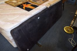 Plush Leatherette Double Headboard