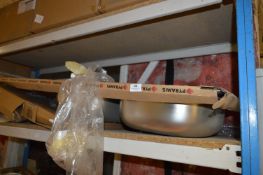 *Stainless Steel Double Sink and Drainer