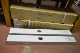 *Ten 25mm Basswood Venetian Blinds 82x107cm