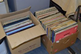 Two Boxes of LP Records