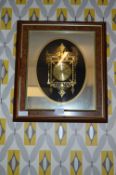 Framed Mirrored Skeleton Clock by Ken Broadbent